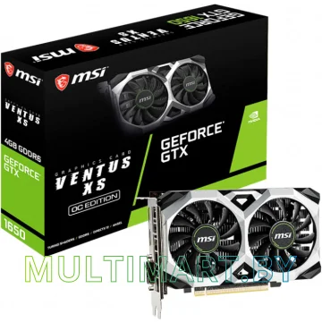 Видеокарта MSI GeForce GTX 1650 D6 VENTUS XS OC 4GB GDDR6 картинка 5